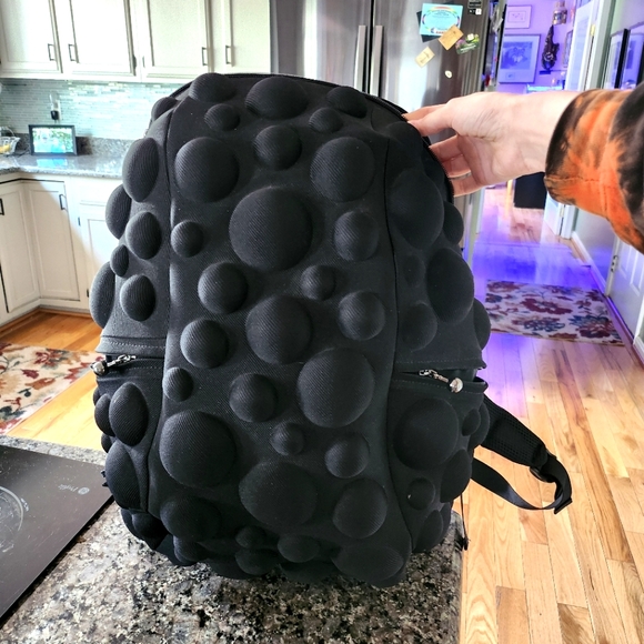 madpak Handbags - Madpak black bubble backpack unisex